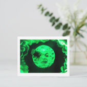 Eine Mondreise Postkarte (Stehend Vorderseite)