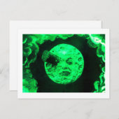 Eine Mondreise Postkarte (Vorne/Hinten)