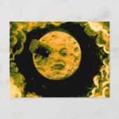 Eine Mondreise Postkarte (Vorderseite)