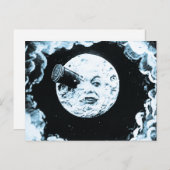 Eine Mondreise Postkarte (Vorne/Hinten)