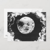 Eine Mondreise Postkarte (Vorne/Hinten)