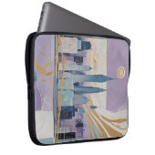 Eine Mondstadtlandschaft Laptopschutzhülle (Vorne Rechts)