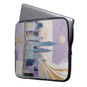 Eine Mondstadtlandschaft Laptopschutzhülle (Vorderseite Links)