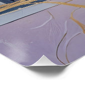 Eine Mondstadtlandschaft Poster (Ecke)