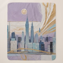Eine Mondstadtlandschaft Sherpadecke