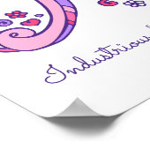 Eine Monografie von Amélie Girls, die Poster bedeu (Ecke)