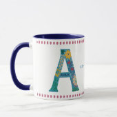 Eine Monogramm-Tasse - Aura Edition | Mystical Alp Tasse (Links)