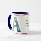 Eine Monogramm-Tasse - Aura Edition | Mystical Alp Tasse (Vorderseite Links)