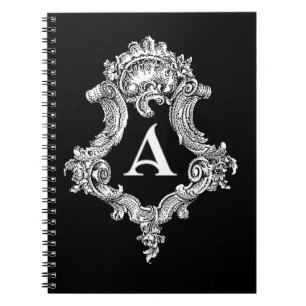 Eine monogrammatische Initiale Notizblock