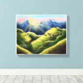 Eine Morgendämmerung - Isabelle Dorr Leinwanddruck (Insitu (Holzboden))