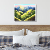 Eine Morgendämmerung - Isabelle Dorr Leinwanddruck (Insitu (Schlafzimmer))