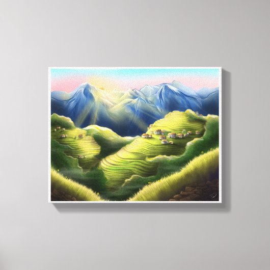 Eine Morgendämmerung - Isabelle Dorr Leinwanddruck (Vorderseite)