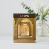 Eine Moschee in Mu'tah Jordan Postkarte (Stehend Vorderseite)