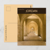 Eine Moschee in Mu'tah Jordan Postkarte (Vorne/Hinten)