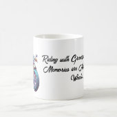 Eine Motorradreise Kaffeetasse (Mittel)