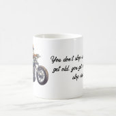 Eine Motorradreise Kaffeetasse (Mittel)