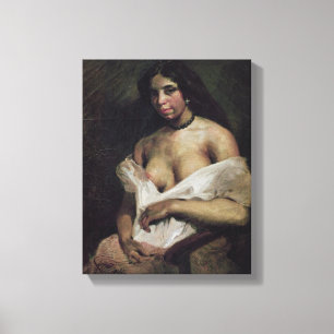 Eine Mulatte-Frau, c.1821-24 Leinwanddruck