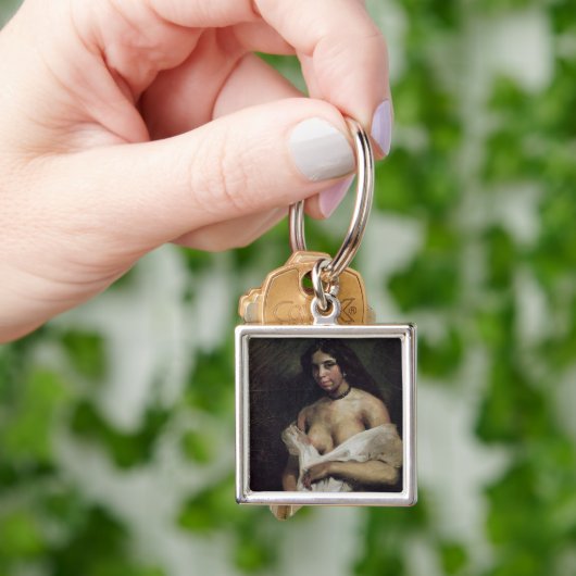 Eine Mulatte-Frau, c.1821-24 Schlüsselanhänger (Hand)