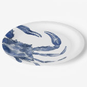 Eine Muschel Pappteller (Schrägansicht)