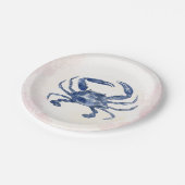 Eine Muschel Pappteller (Schrägansicht)