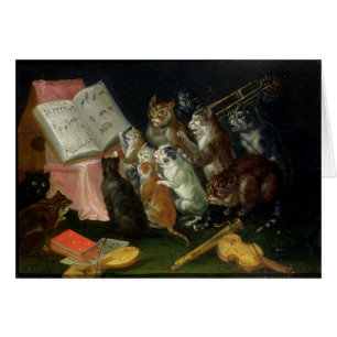 Eine musikalische Ansammlung der Katzen