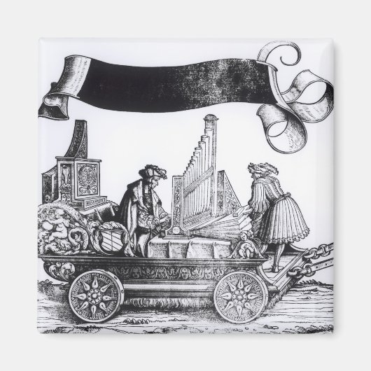 Eine musikalische Beförderung Magnet (Vorne)