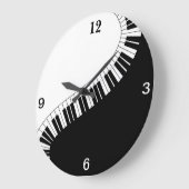 Eine Musikerzeit Große Wanduhr (Winkel)