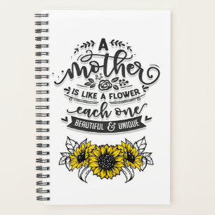 Eine Mutter ist wie eine Blume, ein Niedliches Mut Planer