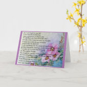 Eine Mutter-Tag-Gedicht-Karte Karte (Gelbe Blume)