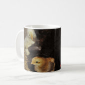 Eine Mutter und ihre Küken Kaffeetasse (Vorderseite Links)
