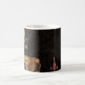 Eine Mutter und ihre Küken Kaffeetasse (Mittel)