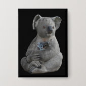 Eine Mutter verkneifen Button (Vorderseite)