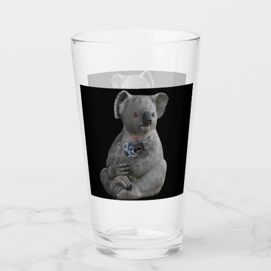 Eine Mutter verkneifen Glas (Vorderseite)