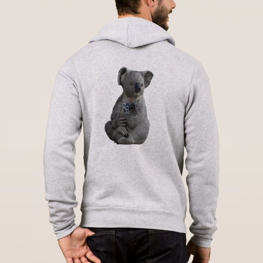 Eine Mutter verkneifen Hoodie (Rückseite)