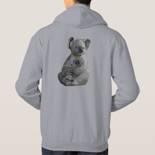 Eine Mutter verkneifen Hoodie (Rückseite)