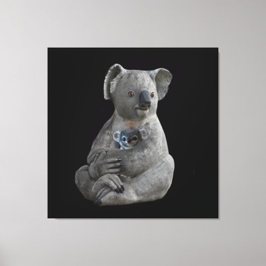 Eine Mutter verkneifen Leinwanddruck (Vorderseite)