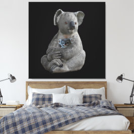 Eine Mutter verkneifen Leinwanddruck