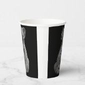 Eine Mutter verkneifen Pappbecher (Rechts)