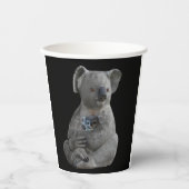 Eine Mutter verkneifen Pappbecher (Vorderseite)