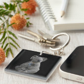 Eine Mutter verkneifen Schlüsselanhänger (Vorderseite rechts)