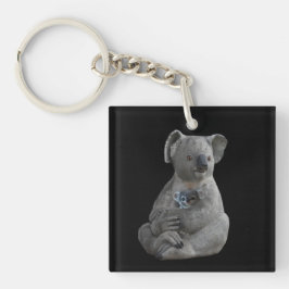 Eine Mutter verkneifen Schlüsselanhänger