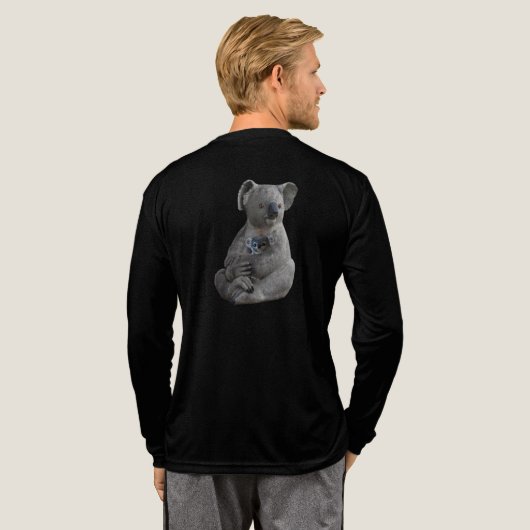 Eine Mutter verkneifen Tri-Blend Shirt (Voller Rücken)