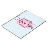 Eine Mutter-Zeitschrift "Gründe, warum ich dich Li Notizblock (Linke Seite)