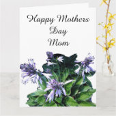 EINE MÜTTERTAGESNACHRICHT ZUR MAMA KARTE (Gelbe Blume)