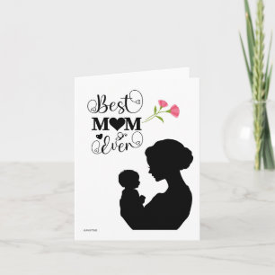 Eine Muttertags-Karte, um das Herz einer Mutter zu Karte