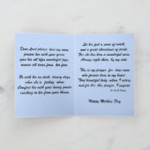 EINE MÜTTERTAGSKARTE KARTE (Innenseite)