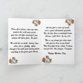 EINE MÜTTERTAGSKARTE KARTE (Innenseite)