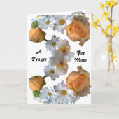 EINE MÜTTERTAGSKARTE KARTE (Gelbe Blume)