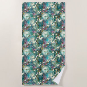 Eine mystische Schmetterlingsserie Design 3 Strandtuch