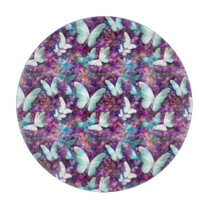 Eine mystische Schmetterlingsserie Design 7 Schneidebrett